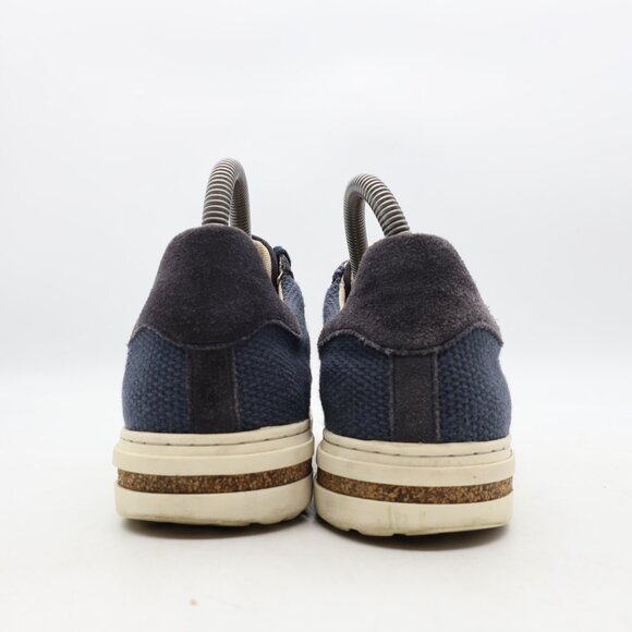 Birkenstock Bend Women's EU Size 37 Low Navy Suede Sneakers Lace Up - Picture 5 of 10